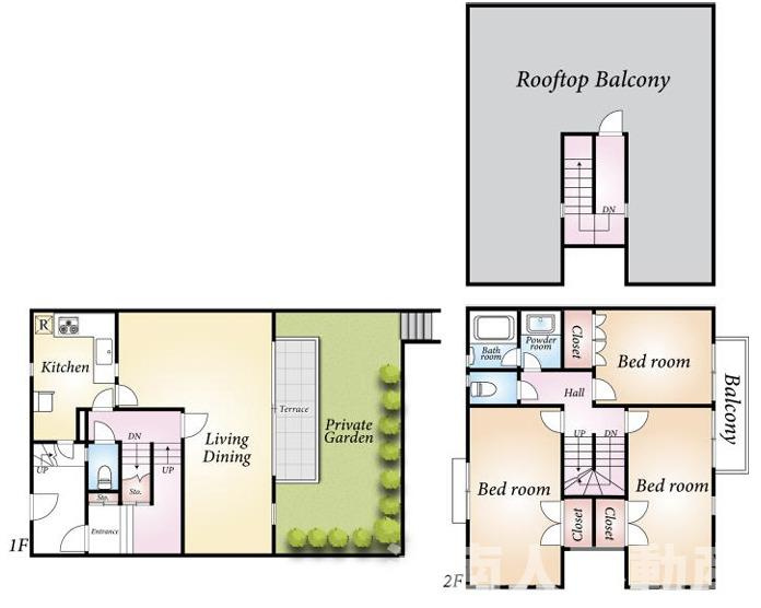 ガーデンハウス湘南の間取り