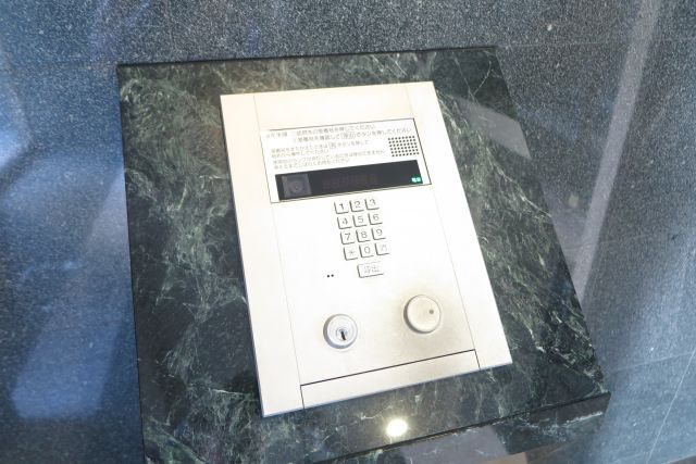 ルクレ難波のセキュリティ