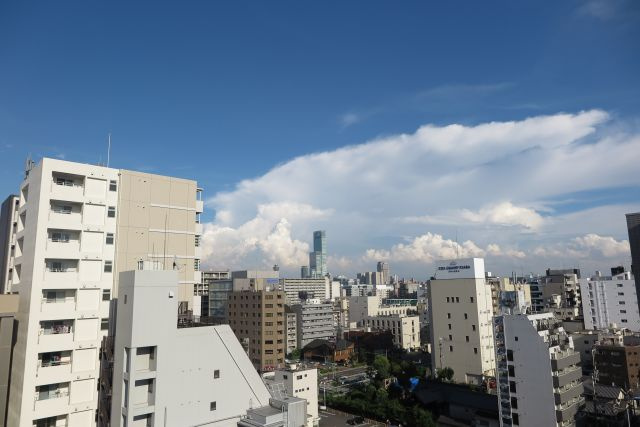 ルクレ難波の展望