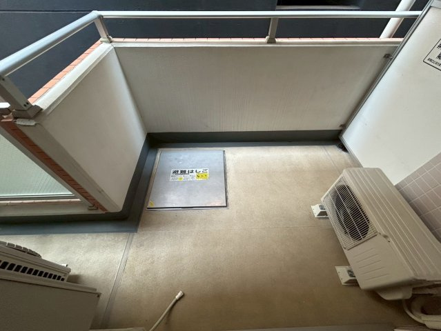 BRAVI南堀江のバルコニー