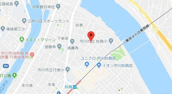 リブリ・ラヴェリテ妙典の地図|現況優先です