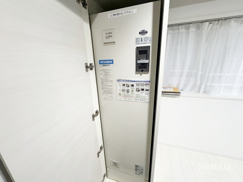 Ｍスクエアの設備|温水器です