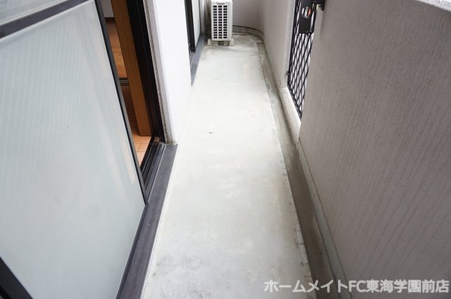 パルテノン壱番館のバルコニー