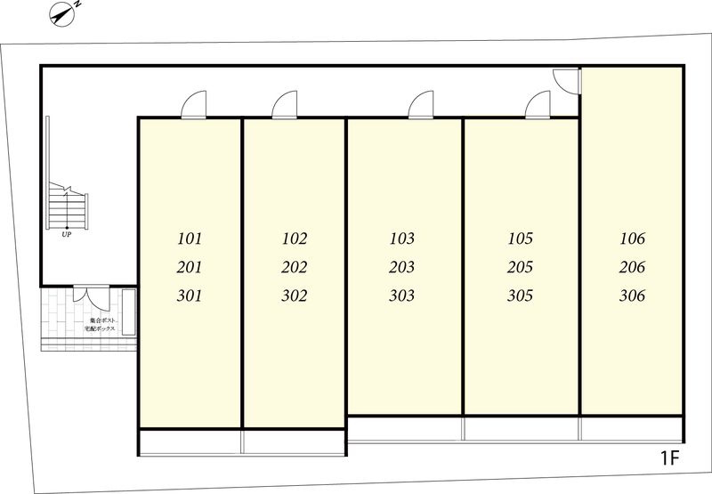 リブリ・船橋Ⅳの区画図