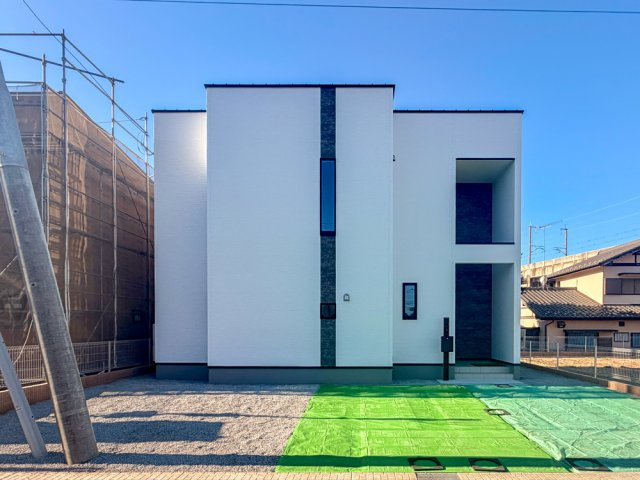 【区画図】 | 約65坪のゆとりのある敷地のためお庭で家族とBBQが楽しめそうですね。