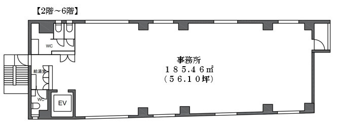 島倉田町ビルの間取り