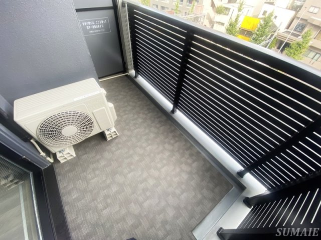 S-RESIDENCE王子Nordのバルコニー|落ち着いた時間を過ごせるバルコニーです