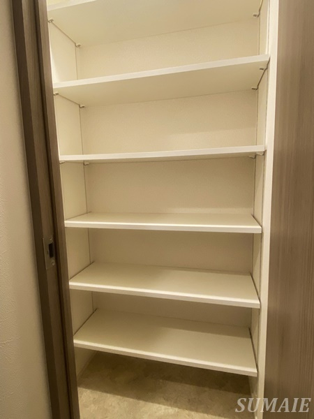 S-RESIDENCE王子Nordの収納|こまごまとしたものを収納できそうですね