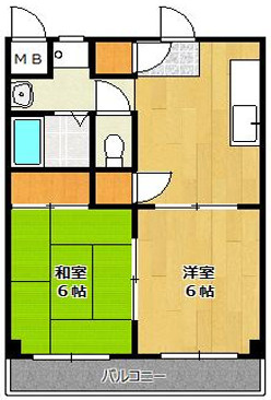 シャトル大久保の間取り
