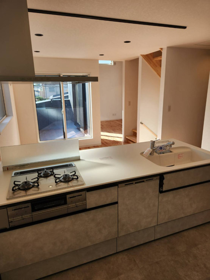 【キッチン】 | 茅ヶ崎市柳島海岸新築分譲住宅　全３棟