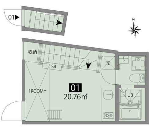 マツバラテラスの間取り