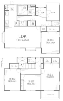 【間取り】 | 美しが丘西2丁目