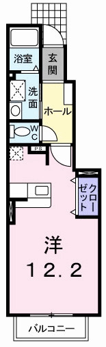 エスポワールの間取り|間取図