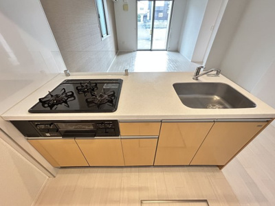 【キッチン】 | レジェンドⅡ | 3口コンロで、料理がはかどりますね。