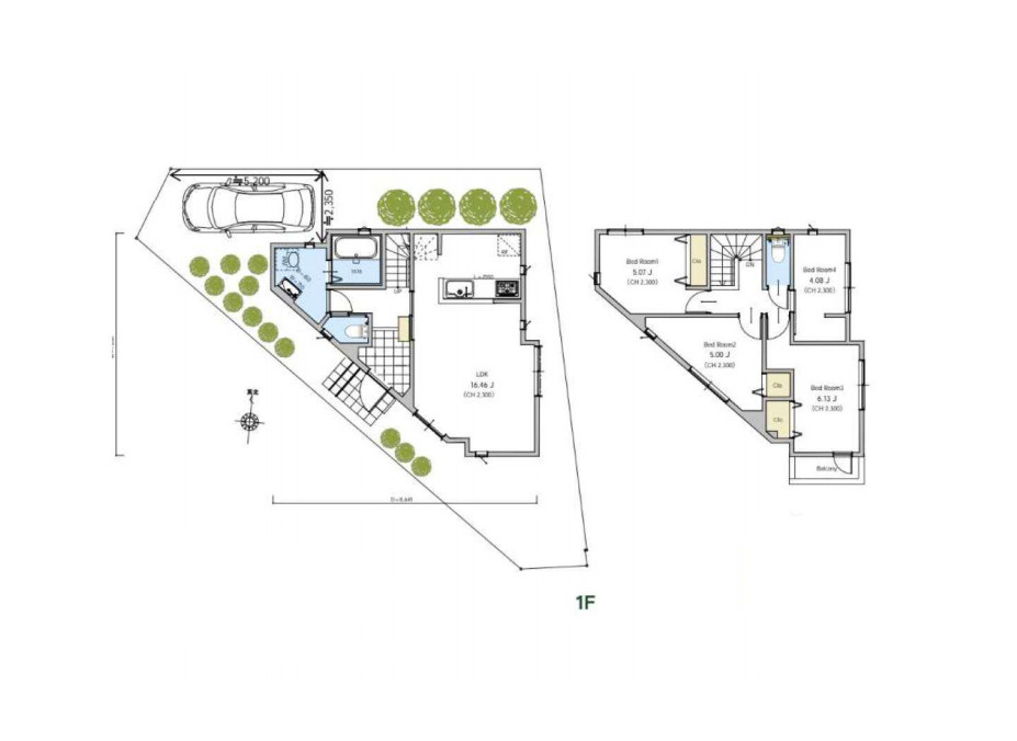 さいたま堀の内町3342①　新築一戸建て　オープンプレイス堀の内町コンフォート　01