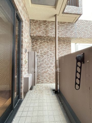 リーガル北堀江のバルコニー