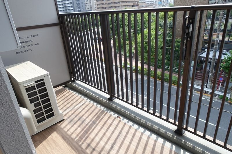 パークアクシス木場キャナル　ウエストのバルコニー