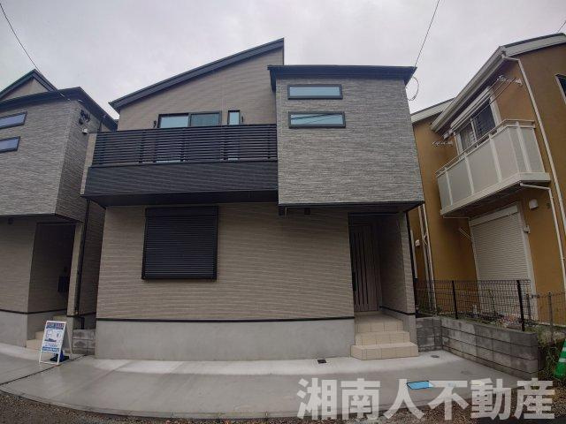 茅ヶ崎市矢畑　新築戸建全2棟　2号棟の外観|おしゃれな外観です