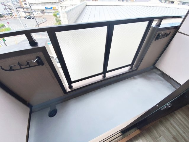 クレール宝塚Ⅱのバルコニー