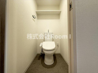 【トイレ】 | Metrosa谷町六丁目South | 落ち着いた色調のトイレです