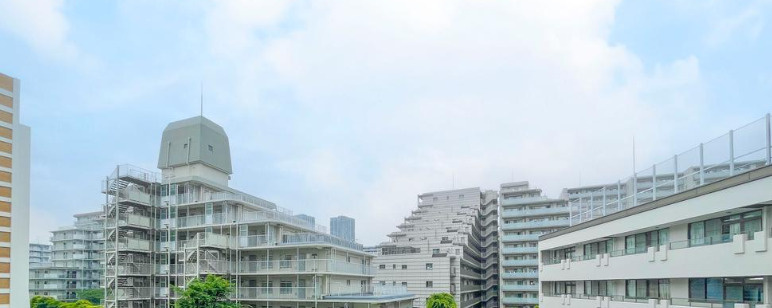 汐浜サンハイツの周辺