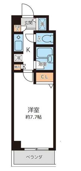 【間取り】 | CITY SPIRE国分寺