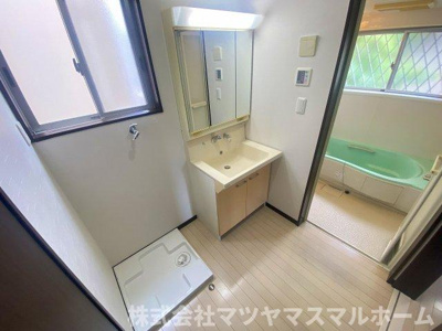 【洗面所】 | 角田1丁目貸家