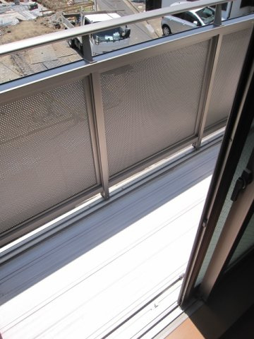 アムールSEIWAのバルコニー