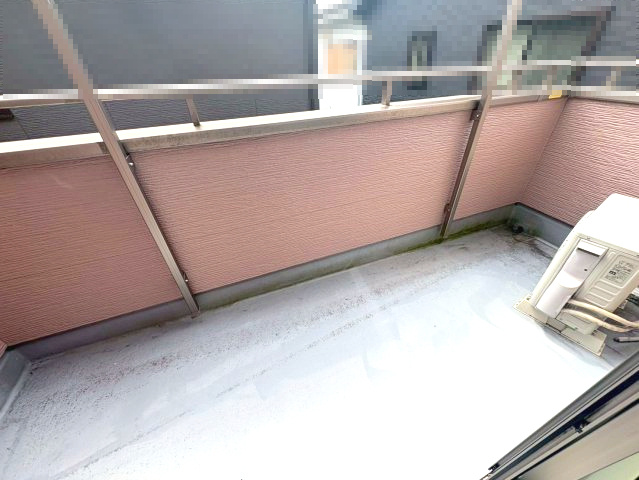 小野市中町　中古建てのバルコニー