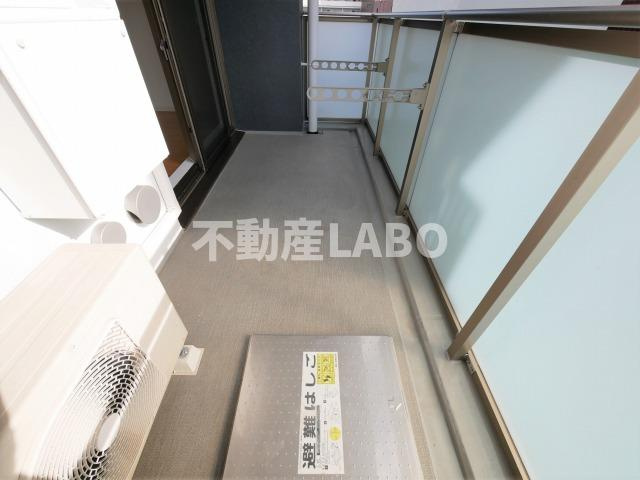 アーバネックス南堀江のバルコニー