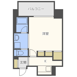 アーバネックス南堀江の間取り