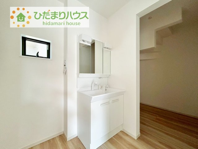 【独立洗面台】 | 我孫子市つくし野8期　新築戸建 | シンプルで使い勝手の良い独立洗面台！