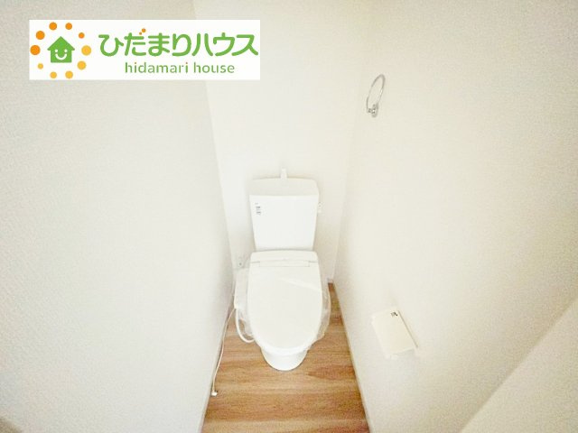 【トイレ】 | 我孫子市つくし野8期　新築戸建 | トイレは1F、2F共に完備！取り合いになることがありませんね(^^)/