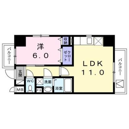 ベラ　カーサ　江東の間取り