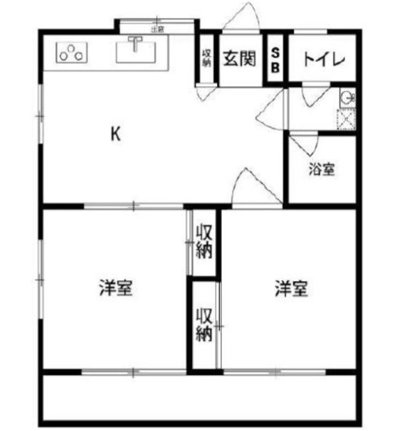 ノースタウン浦和Ｂの間取り