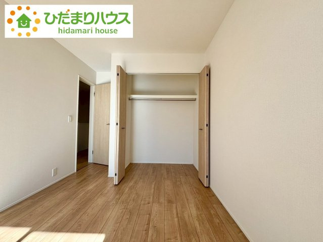 野田七光台24-1期　新築戸建　1号棟の収納|クローゼットタイプの収納は荷物がどこにあるかすぐに見つかります！							
