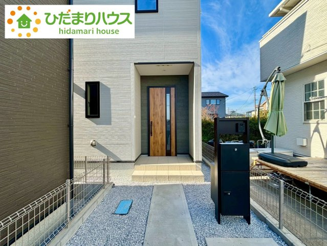 野田七光台24-1期　新築戸建　1号棟の玄関|プライベートが確保されてる玄関(*´▽｀*)