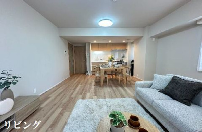 【居間・リビング】 | 【HP限定公開】調布パーク・ホームズ