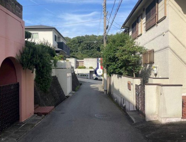 森北町7丁目　新築戸建の前面道路含む現地写真