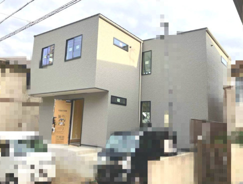 森北町7丁目　新築戸建の外観|高台オーシャンビュー、内部鉄骨階段採用、リビング吹抜け