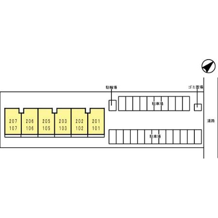 ヴィクトワールK-Ⅳの区画図