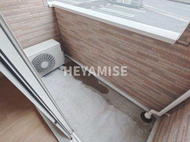 ボンヌール諏訪のバルコニー