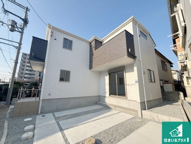 堺市西区浜寺昭和町　新築一戸建ての外観|お客様に長く安心して住んでいだだける事にこだわった家づくり！住んでからのアフターサービスにもしっかりと取り組んでいます！