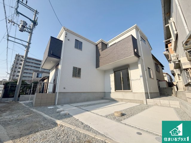 堺市西区浜寺昭和町　新築一戸建ての外観|お客様に長く安心して住んでいだだける事にこだわった家づくり！住んでからのアフターサービスにもしっかりと取り組んでいます！