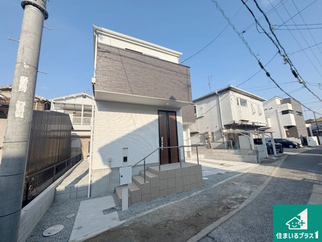 堺市西区浜寺昭和町　新築一戸建ての外観|安心の10年保証！外観を美しく保ち、雨水で汚れを落とします！気になることがありましたら、お気軽にお問い合わせください！
