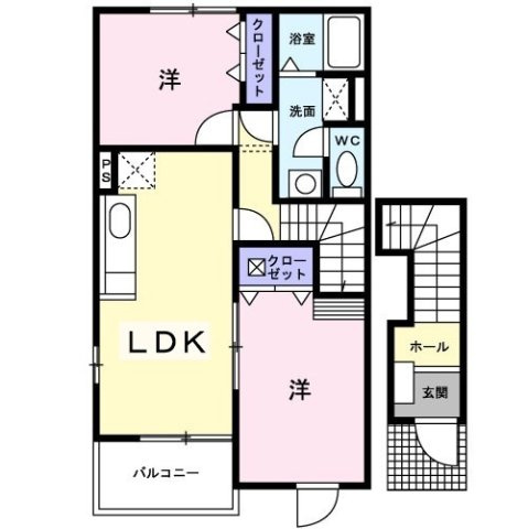 ファミールの間取り