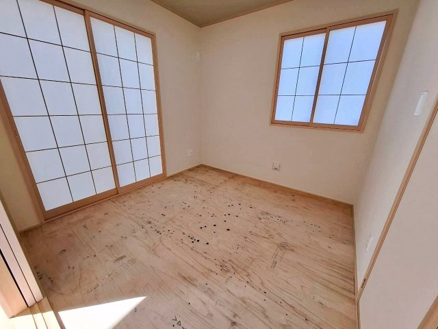 中頭郡読谷村字瀬名波の新築一戸建の和室|落ち着いた雰囲気が心地よい和室です