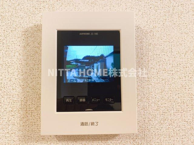 カーサミランダⅤのセキュリティ|TVインターホンもあります◎