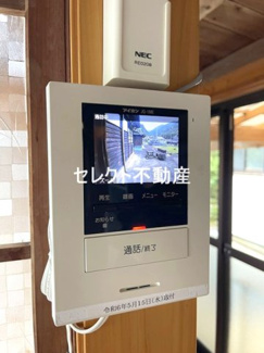 【セキュリティ】 | 坂本貸家 | 急な来客でもTVインターホンで確認が出来て安心です☆