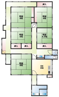 【間取り】 | 坂本貸家